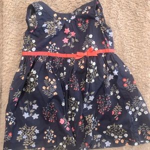 Carters floral dress size 9 moths